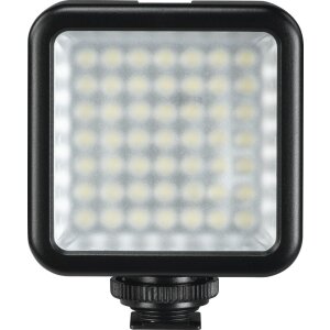 Hama 49BD Lampe LED pour smartphones Caméras photo vidéo à intensité variable Fonctionnement sur piles