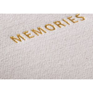 Hama Album-livre Memories 25x25cm 50 pages noires Gris