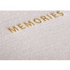 Hama Album-livre Memories 25x25cm 50 pages noires Gris