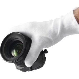 Hama Gants en coton blanc taille XL 1 paire pour laboratoire et ménage