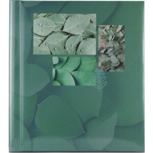 Hama Album autocollant Singo II 28x31cm 20 pages blanches beige terracotta vert