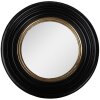 Clayre & Eef Miroir 62S302 Ø 31x4 cm Noir Or Rétro Vintage