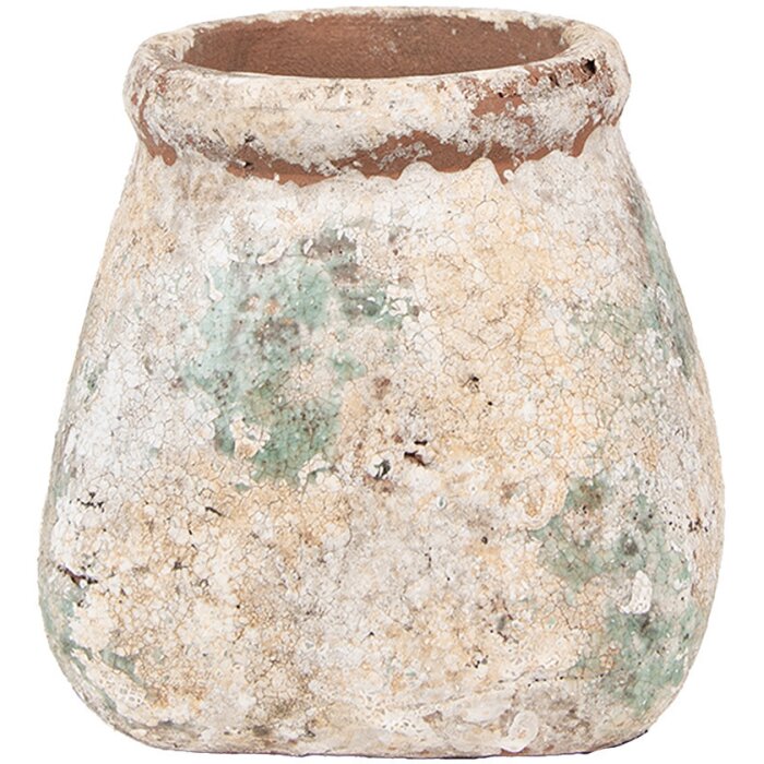 Clayre & Eef 6TE0532M Pot de fleurs 14x14x13 cm