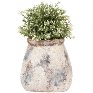 Clayre & Eef 6TE0532S Pot de fleurs 10x10x10 cm