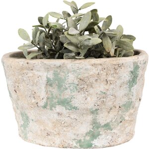 Clayre & Eef 6TE0533L Pot de fleurs 25x16x15 cm