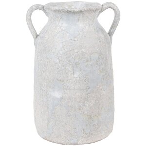 Clayre & Eef 6TE0537S Décoration Vase Gris...