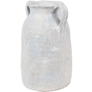 Clayre & Eef 6TE0537S Décoration Vase Gris...