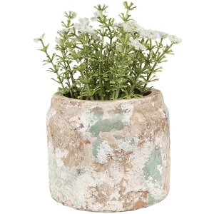 Clayre & Eef 6TE0539S Pot de fleurs Terracotta Beige...