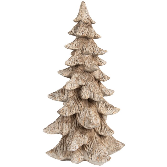 Clayre & Eef 6PR4161 Décoration Sapin de Noël 19x19x39 cm