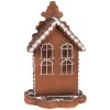 Clayre & Eef 6PR4344 Décoration Maison en pain dépices avec LED 13x13x20 cm