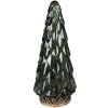 Clayre & Eef 6GL4572GR Sapin de Noël avec LED Vert Ø 11x24 cm