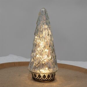 Clayre & Eef Sapin de Noël LED Ø 11x24 cm...