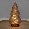 Clayre & Eef 6GL4573KO Arbre de Noël avec LED Ø 13x23 cm