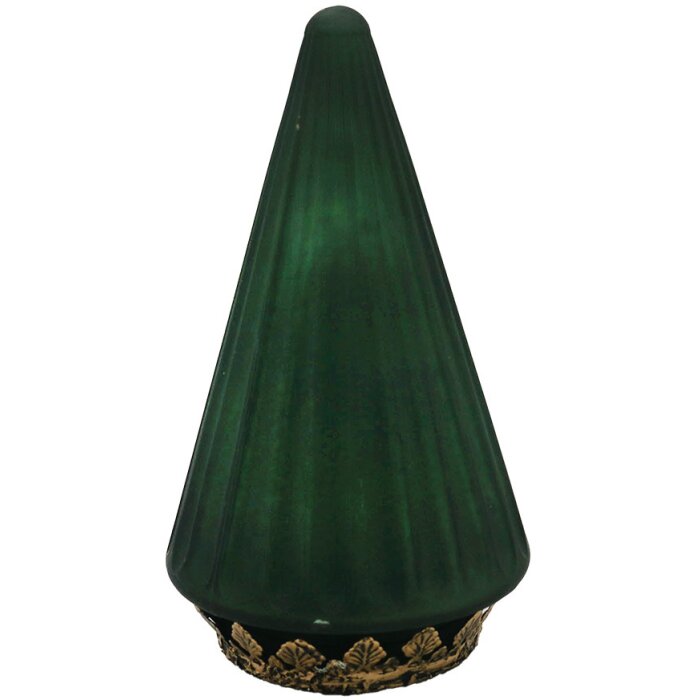 Clayre & Eef 6GL4576 Sapin de Noël avec LED Vert Ø 11x19 cm