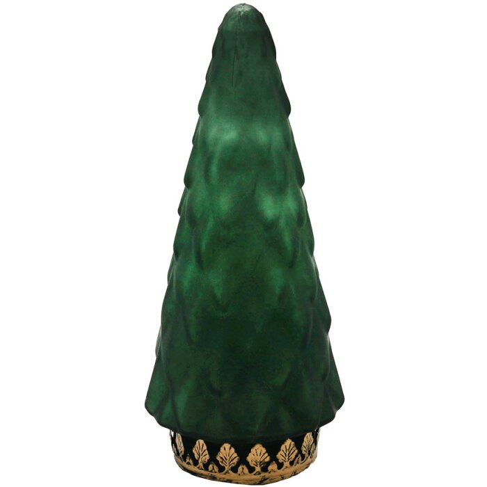 Clayre & Eef 6GL4580 Arbre de Noël avec LED Ø 11x24 cm Vert