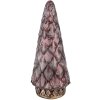 Clayre & Eef 6GL4586 Arbre de Noël avec LED Ø 11x24 cm Violet