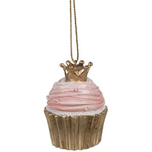 Clayre & Eef 6PR4206 Pendentif pâtisserie or...