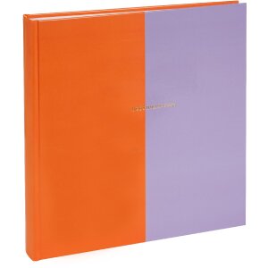 Goldbuch Album photo Coloration orange/lilas 30x31 cm 60...