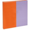 Goldbuch Album photo Coloration orange/lilas 30x31 cm 60 pages papier synthétique