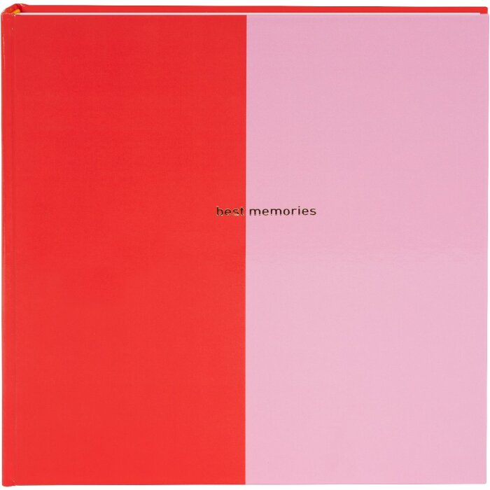 Goldbuch album photo Coloration rouge/rose 30x31 cm 60 pages avec pergamine