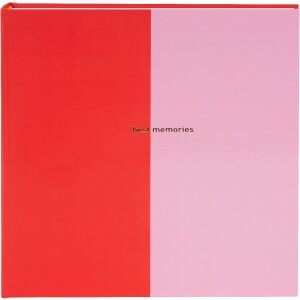 Goldbuch album photo Coloration rouge/rose 30x31 cm 60...