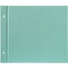 Goldbuch Couverture dalbum Bella Vista aqua 30x25 cm lin