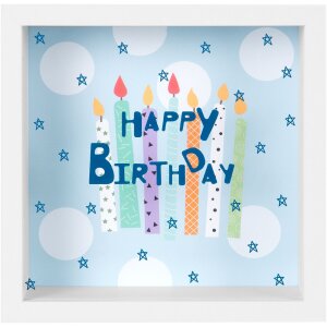 Goldbuch Souhaits Joyeux anniversaire 18x18 cm MDF...