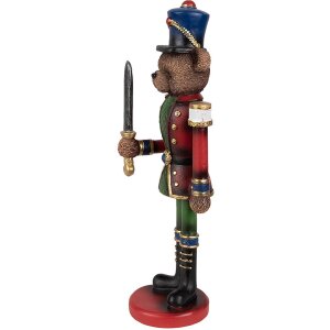 Clayre & Eef 6PR4334 Décoration Soldat Ours...