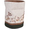 Clayre & Eef LFJ50 Panier à pain Ø 15x16 cm Motif champignon Marron Beige