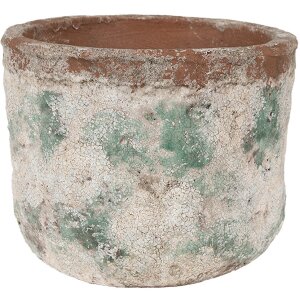 Clayre & Eef 6TE0530L Pot de fleurs Ø 18x15 cm...