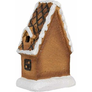 Clayre & Eef 6CE1771 Décoration de Noël Maison en pain dépices 10x7x15 cm