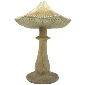 Clayre & Eef 6PR4157 Décoration Champignon brun 11x9x15 cm