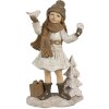 Clayre & Eef 6PR4162 Décoration enfant avec oiseau 9x6x16 cm