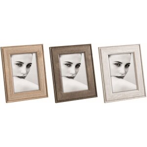 Mascagni A1557 Cadre photo MDF 13x18 15x20 Blanc Gris...