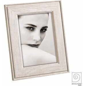 Mascagni A1557 Cadre photo MDF 13x18 15x20 Blanc Gris Chêne avec support