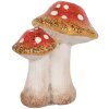 Clayre & Eef 6CE1751 Décoration champignons 14x11x17 cm