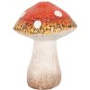 Clayre & Eef 6CE1754 Décoration champignon 9x8x12 cm