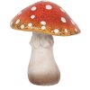 Clayre & Eef 6CE1755 Décoration champignon 18x17x21 cm