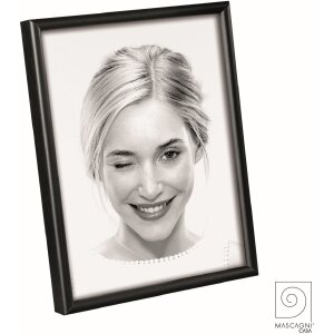 Mascagni cadre portrait aluminium A1636 argent or noir 13x18 15x20 20x30 cm