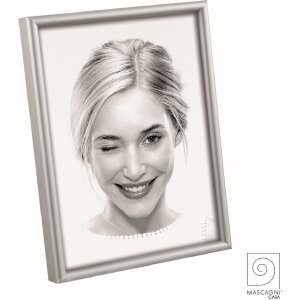 Mascagni cadre portrait aluminium A1636 argent or noir 13x18 15x20 20x30 cm