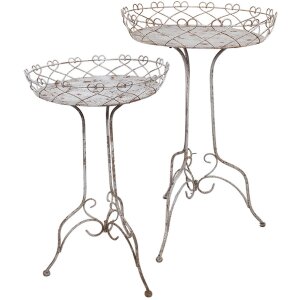 Clayre & Eef 5Y1239 Set table de plantes Ø...