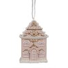 Clayre & Eef 6PR4205 Décoration Pendentif Maison 6x4x9 cm