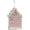 Clayre & Eef 6PR4205 Décoration Pendentif Maison 6x4x9 cm