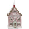 Clayre & Eef 6PR4215 Décoration Pendentif Maison 6x4x9 cm