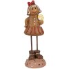 Clayre & Eef 6PR4274 Décoration Bonhomme de pain dépices 7x7x18 cm