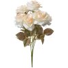 Clayre & Eef 6PL0308 Fleur artificielle Rose Blanc Vert 16x16x47 cm