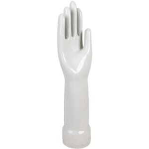 Clayre & Eef 6CEUN0013 Moule à gants Blanc Porcelaine Style antique