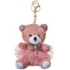 Clayre & Eef TW0605 Porte-clés Ours rose 8x5x10 cm