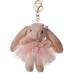 Clayre & Eef TW0614 Porte-clés Lapin 10x5x15...