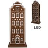 Clayre & Eef 5Y1251 LED Décoration Maison Marron Blanc 31x16x75 cm style rustique